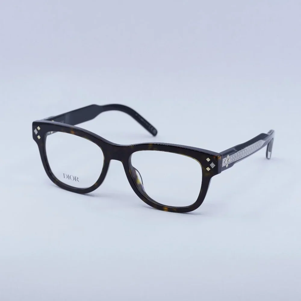 🕶️ New Dior CD DIAMONDO S1I 2000 Eyeglasses - Shiny Dark Havana Frame